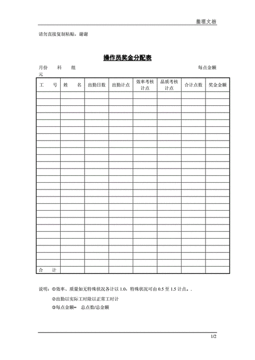 奖励分层协议模板,奖励分配表怎么做 -第1张图片-马瑞范文网