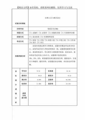 试题分析模板_试题分析模板怎么写-第3张图片-马瑞范文网