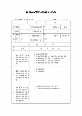 试题分析模板_试题分析模板怎么写-第2张图片-马瑞范文网