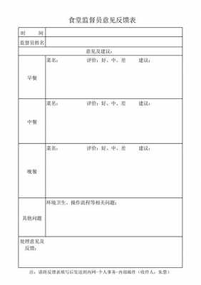 食堂意见簿模板_食堂意见栏图片-第3张图片-马瑞范文网