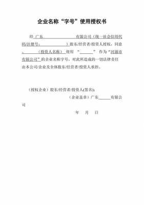 授权文件模板公司预名,授权文件模板公司预名怎么填 -第3张图片-马瑞范文网