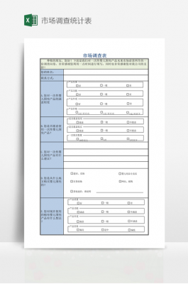 广告市场调查表模板怎么做 广告市场调查表模板-第3张图片-马瑞范文网