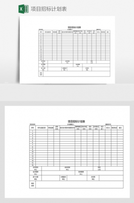 工程类招标计划书模板-第3张图片-马瑞范文网