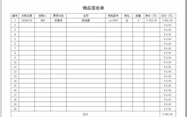 仓库货物签收单模板-第2张图片-马瑞范文网