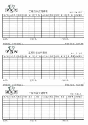 工程管理财务账模板-第3张图片-马瑞范文网