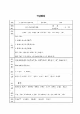 大学生讲课的教案模板图片-第3张图片-马瑞范文网