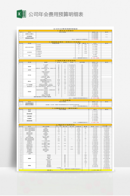 公司年会预算表模板怎么写-公司年会预算表模板-第2张图片-马瑞范文网