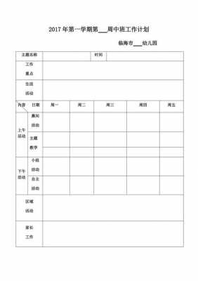  品质周计划模板「品质周计划怎么写」-第1张图片-马瑞范文网