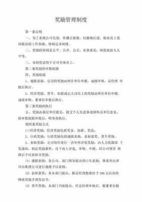 公司奖励激励制度方案 关于公司奖励制度的模板-第3张图片-马瑞范文网