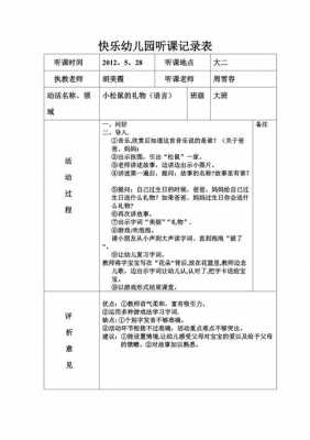  听课内容简单记录模板「听课内容简单记录模板图片」-第3张图片-马瑞范文网