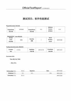 简单的软件测试报告-第3张图片-马瑞范文网