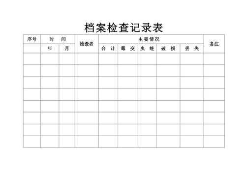 检查照片档案模板-第1张图片-马瑞范文网