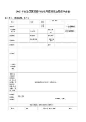 新教师政审材料模板怎么写-新教师政审材料模板-第2张图片-马瑞范文网