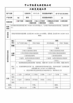 项目变更通知模板（项目变更通知模板范文）-第2张图片-马瑞范文网