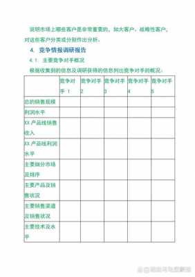 市场调查报告模板_市场调查报告模板范文-第2张图片-马瑞范文网