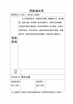 仪容仪表处罚通知模板,仪容仪表罚款表格 -第2张图片-马瑞范文网