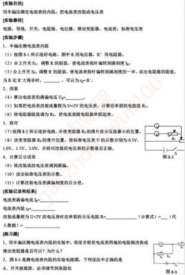 实验报告单格式模板（实验报告格式表格）-第2张图片-马瑞范文网