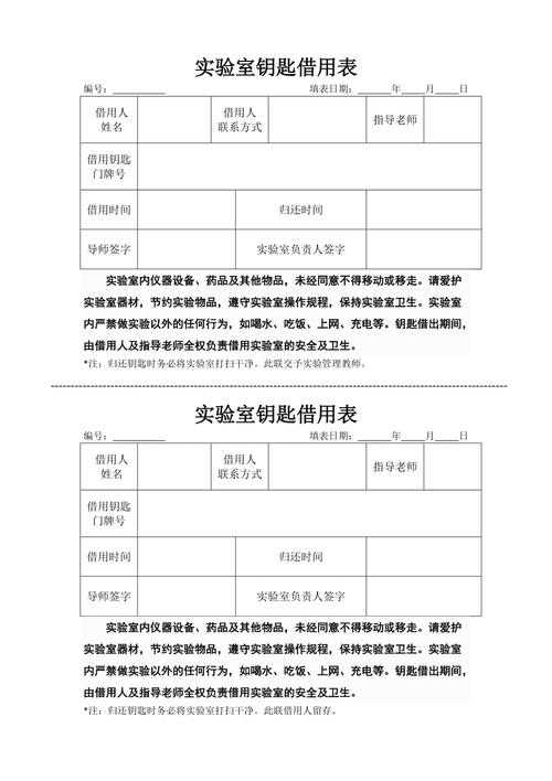 钥匙借用说明 钥匙借用单模板-第3张图片-马瑞范文网