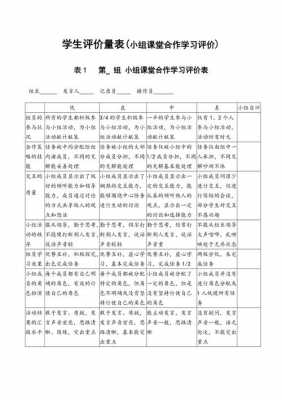 初中小组评价模板_初中小组评比细则-第3张图片-马瑞范文网