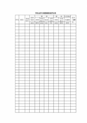 在校生面试评价表模板_在校生面试评价表模板怎么写-第3张图片-马瑞范文网