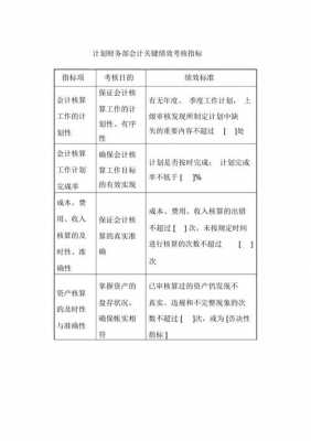  会计的考核模板「会计考核内容」-第2张图片-马瑞范文网