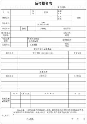 公司报名表格模板 公司报名资料模板-第3张图片-马瑞范文网