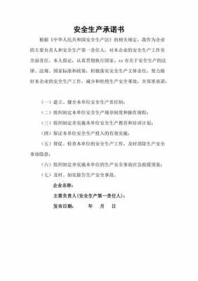  企业安全承若制度模板「企业安全承诺标语」-第3张图片-马瑞范文网