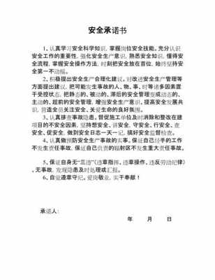  企业安全承若制度模板「企业安全承诺标语」-第2张图片-马瑞范文网