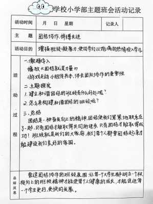 大学班会记录表模板600字-第3张图片-马瑞范文网