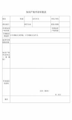 知识产权规划表模板,知识产权规划表模板怎么做 -第3张图片-马瑞范文网