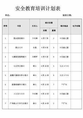 学生培训计划方案-第2张图片-马瑞范文网