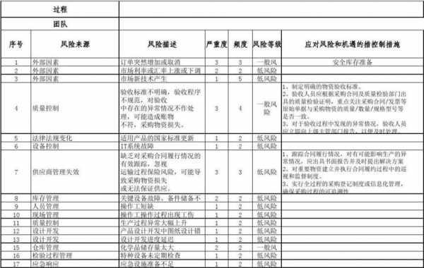 产品风险分析及对策 产品线风险分析模板-第3张图片-马瑞范文网