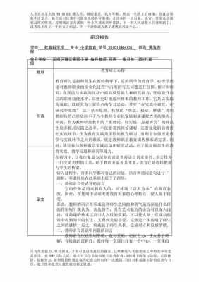 教育学报告模板（教育学报告模板图片）-第1张图片-马瑞范文网