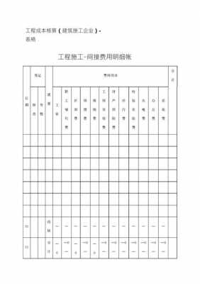 装饰工程成本核算模板-第2张图片-马瑞范文网