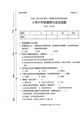 小学思想政治试讲视频 小学思想政治试卷模板-第2张图片-马瑞范文网