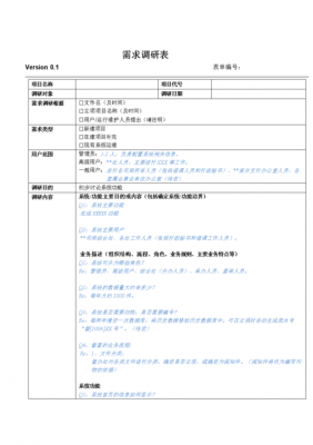 平台的需求 平台市场需求调研模板-第2张图片-马瑞范文网