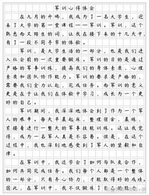 当兵的感受模板（当兵的感受作文800字）-第3张图片-马瑞范文网